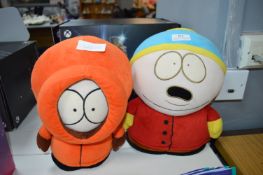 Two South Park Soft Toys