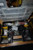 Stanley Compartmentalised Storage Box Containing Various O-Ring and Other Fittings