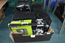 Electricals Including Bosch Coffee Machine, Audio