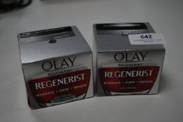 Two Olay Regenerist Day Cream 50ml