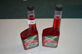 *Two Four Shot 500ml Bottles of Redex Petrol Cleaner