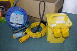 Isolating Transformer, Extension Reel, etc.