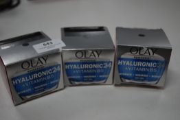 Three Olay Hyaluronic Regenerist 50ml