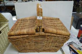 Wicker Picnic Basket