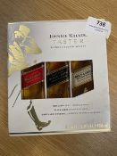 Johnnie Walker 3x 5cl Blended Scotch Whisky Taster Set