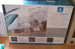 *Stackable Shoebox Organiser