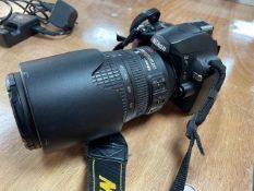 Nikon D60 Camera with Nikon ED Telescopic Lens, AFS 70-300m, 1.45-5.6