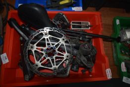 Quantity of Bicycle Spares, Pump, etc. (tray not included)