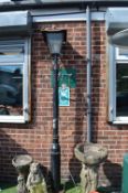 Metal Garden Lamppost
