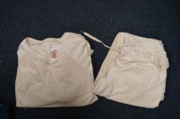 *Carole Hochman 2pc Lounge Set in Beige Size: M