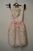 Jonna Michelle Girls Party Dress Size: 7 years