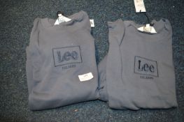 *Two Lee Sweatshirts Size: S
