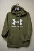 *Under Armour Men’s Green Hoodie Size: XL
