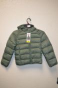 32 Degrees Heat Boy’s Quilted Jacket in Green Size: 7-8 years