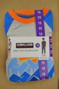 Kirkland Kid’s 4pc Pyjama Set Size: 10 years