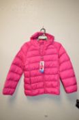 32 Degrees Heat Girl’s Quilted Jacket in Pink Size: 11-12 years