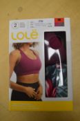 *Lole Sports Bras 2pk Size: M