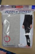 *Two 32 Degrees Heat Lady’s Fleece Line Leggings Size: L