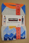 Kirkland Kid’s 4pc Pyjama Set Size: 6 years