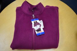 *32 Degrees Heat Lady’s Fleece Jacket in Magenta Size: L