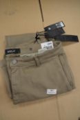 *Replay Tan Trousers Size: 32x30