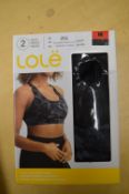 *Lole Sports Bras 2pk Size: M