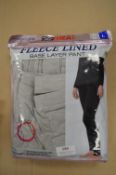 *Two 32 Degrees Heat Fleece Lined Leggings Size: Large
