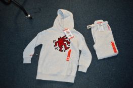 Keith Haring Kid’s Hoodie & Joggers Size: 9-10 years