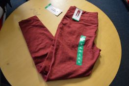 *Mondetta Red Leggings Size: XL