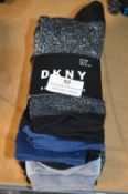 *Six Pairs of DKNY Lady’s Socks Size: 4-7