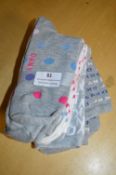 *Six Pairs of DKNY Lady’s Socks