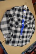 *Jachs Girlfriend Lady’s Fleece Lined Shirt Size: L