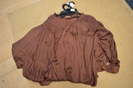 *Three Hillary Radley Blouses in Chocolate Size: L