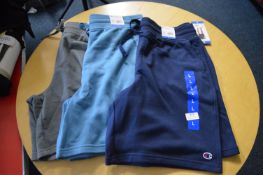 *Three Champion Men’s Shorts Size: L