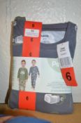 Pekkle Kid’s 4pc Pyjama Set Size: 6 years