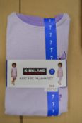 Kirkland Girl’s 4pc Pyjama Set Size: 7 years