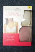 *Carole Hochman Comfort Bras 2pk Size: S