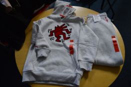 Keith Haring Kid’s 2pc Hoodie & Jogger Set Size: 9-10 years