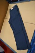 *Weatherproof Vintage Navy Blue Trousers Size: 40x30