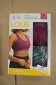 *Two Lole Sports Bras Size: M