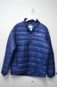 *Columbia Quilted Jacket in Blue Size: M