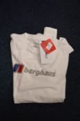 *Berghaus White T-Shirt Size: M