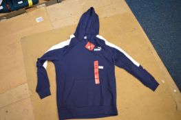 *Puma Navy Blue Hoodie Size: M