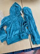 Jezzie’s Girl’s Velour Lounge Set in Marine Size: M
