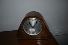 1930's Oak Mantel Clock