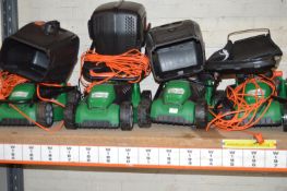 *Four Hawksmoor Electric Lawnmowers