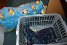 Bob the Builder Sleeping Bag, and a Pair of Wellie