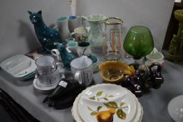 Retro Pottery Including Hornsea, Poole, and Denby,