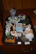 Aynsley and Coalport Pottery Ornaments and Posies