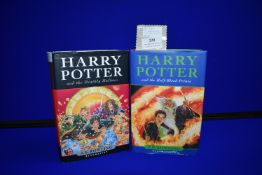 Two Harry Potter First Editions